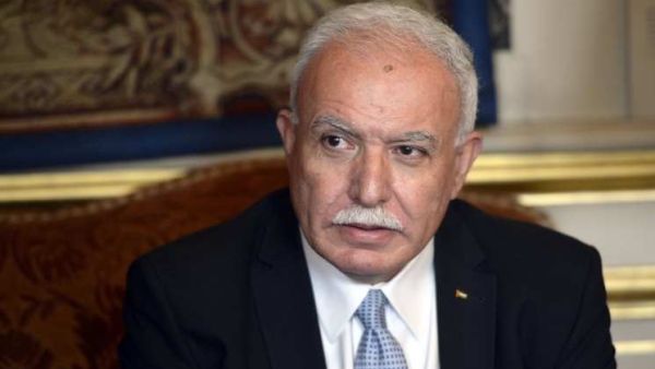 وزير الخارجية الفلسطيني، رياض المالكي