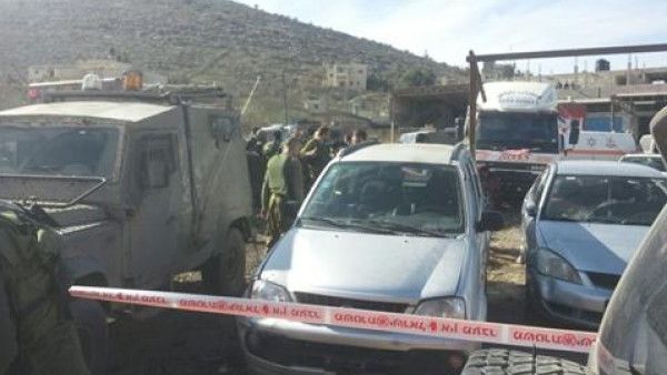  عملية دهس على حاجز حوارة - نابلس