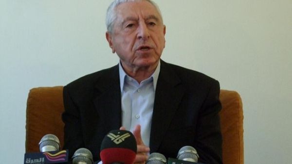 الأمين العام للجبهة الديمقراطية لتحرير فلسطين‏ الدكتور نايف حواتم