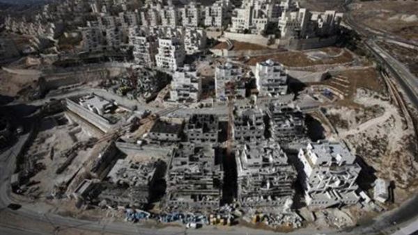 عمليات البناء في مستوطنة يهودية قرب القدس