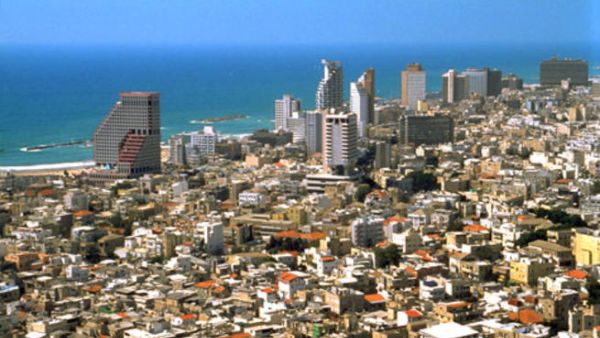 مشهد عام لمدينة تل ابيب