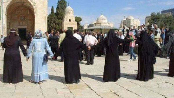 المرابطون والمرابطات هم مصلون يتواجدون في المسجد الأقصى في الفترات الصباحية