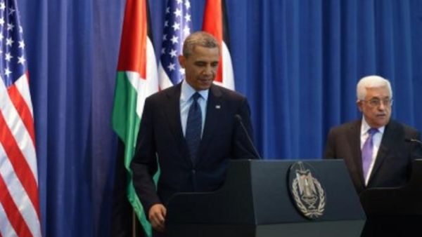 اوباما لم يفقد الامل بحل الدولتين
