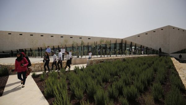 The idea for the museum dates back to 1997, four years after the Oslo peace accords established the Palestinian Authority and were in theory meant to lead to an independent Palestinian state. (AFP/Abbas Momani)