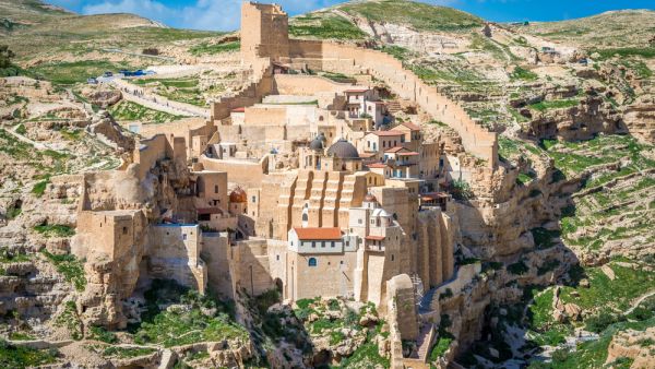 Mar Saba monastery near Bethlehem is one of 13 sites in Palestine to be considered for the UNESCO World Heritage list. (Shutterstock)
