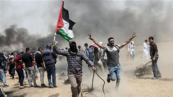 Protests during the March of Return (AFP/ File Photo)