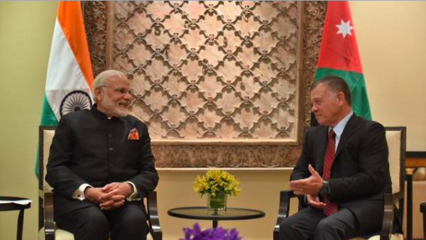 India gears up to welcome the King of Jordan Abdullah II bin Al-Hussein who is on a 3-day visit to the country starting on February 27 /AFP
