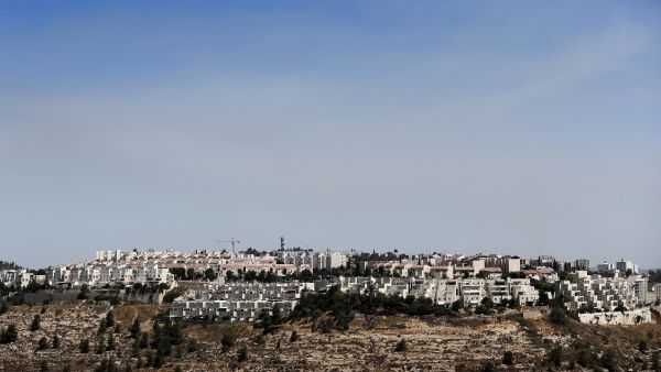 Israeli settlement on the outskirt of the Jerusalem. (AFP) 