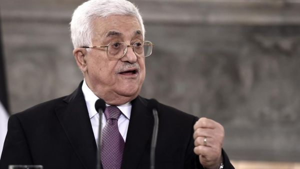 Palestinian president Mahmoud Abbas speaks during a press conference. (AFP/ File)