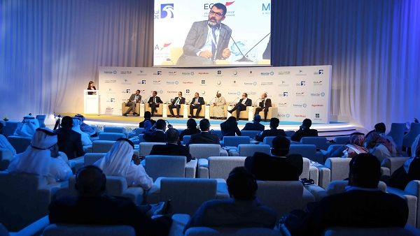 Panel discussion in the Dialogue Hall at WFES 2018 Panel discussion in the Dialogue Hall at WFES 2018