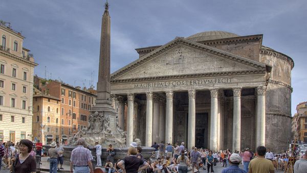 The Pantheon in Rome, Italy (Wikipedia Commons)