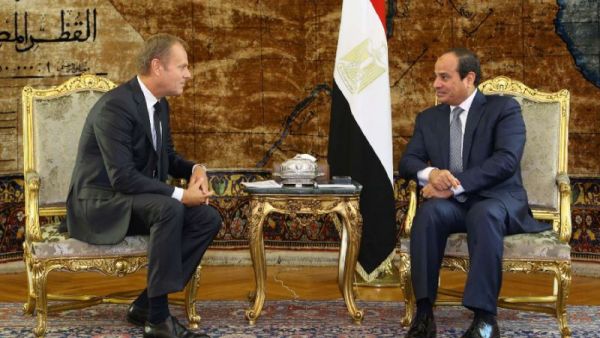 European Council President Donald Tusk and Egypt's leader Abdel Fattah al-Sisi will be among leaders meeting Sunday for the first Arab-EU summit aimed at boosting cooperation. (AFP)