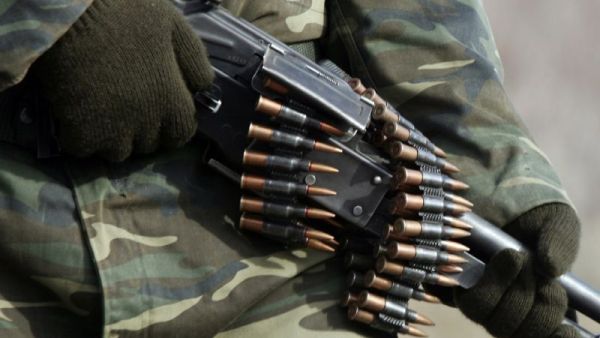 The rifle can be fired semi-automatic and automatically and its magazine capacity is 20 bullets (AFP/File)