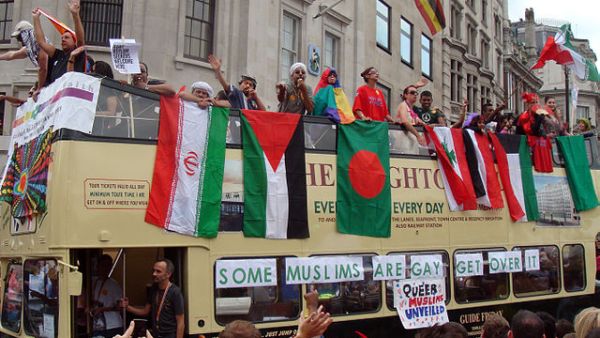 The 'Muslim bus' at London's 2011 Pride Parade (Wikimedia Commons, image used for illustrative purposes only) The 'Muslim bus' at London's 2011 Pride Parade (Wikimedia Commons, image used for illustrative purposes only)