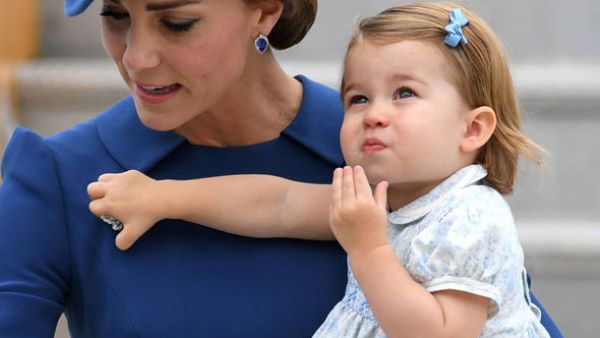 الأميرة شارلوت ودوقة كامبريدج كيت (Daily Express)