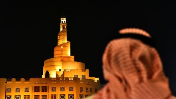 Doha's spiral mosque, located in the Qatar Islamic Culture Center. (Shutterstock/monotoomono)
