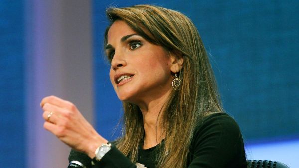 Queen Rania of Jordan voiced her support for the children of Syria's war, saying "They don't know where 'home' is," adding that many are in urgent need of health and educational support. (AFP/File)