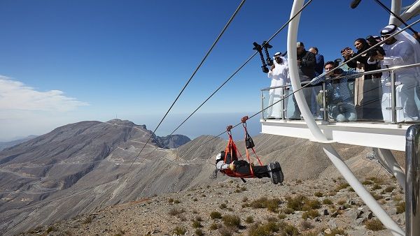 RAK Jebel Jais Flight World Longest Zipline RAK Jebel Jais Flight World Longest Zipline