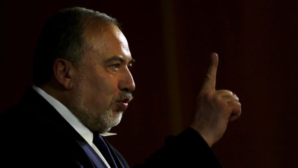 Israeli Defence Minister Avigdor Lieberman (AFP/File Photo)	