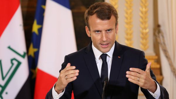 French President Emanuel Macron (AFP/File Photo)	