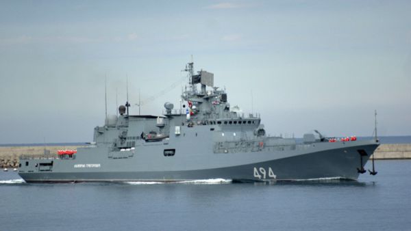 الفرقاطة الروسية "الأميرال غريغوريفيتش"/ أرشيفية