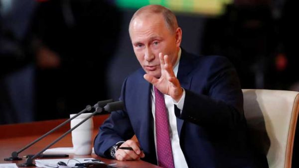 الرئيس الروسي فلاديمير بوتين