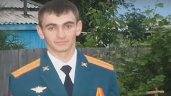  الضابط الروسي الملازم أول ألكسندر بروخورينكو