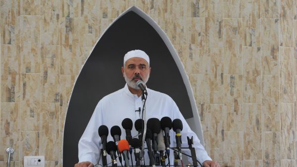  Ismail Haniyeh, head of the Islamic Resistance Movement. (Shutterstock/File Photo)