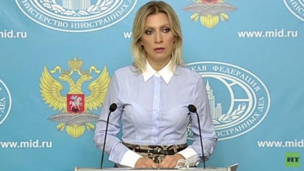 ماريا زاخاروفا، الناطقة باسم وزارة الخارجية الروسية