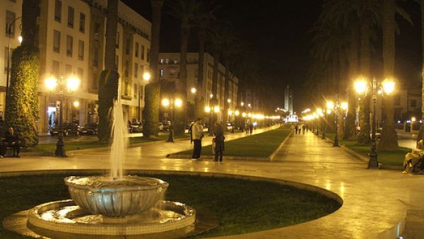 Downtown Rabat, Morocco's capital city (Wikipedia Commons)