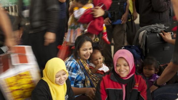 مسلمون آسيويون في رمضان. 