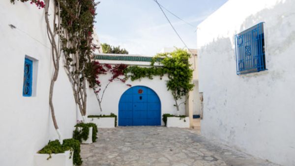 بيت تقليدي في تونس.