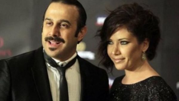 الممثلان السوريان سولاف معمار وقصي خولي.