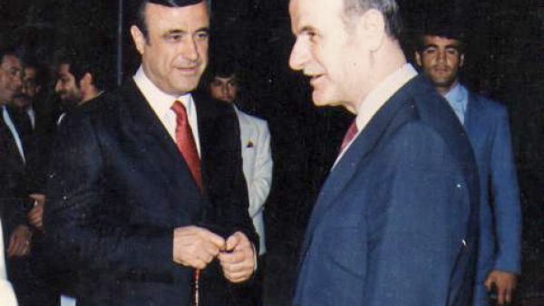 Rifaat Assad is the exiled uncle of Bashar Assad. He was vice president of Syria when the country was ruled by Bashar’s father Hafez. (File photo)