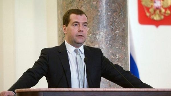 Russian Prime Minister Dmitry Medvedev (Alexander Astafiev/AFP)