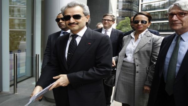 رجل الأعمال السعودي الأمير الوليد بن طلال