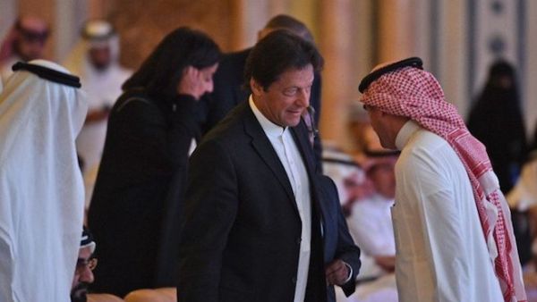 The deal came as Pakistani Prime Minister Imran Khan attended the opening of the Future Investment Initiative in Riyadh on Tuesday. (AFP)