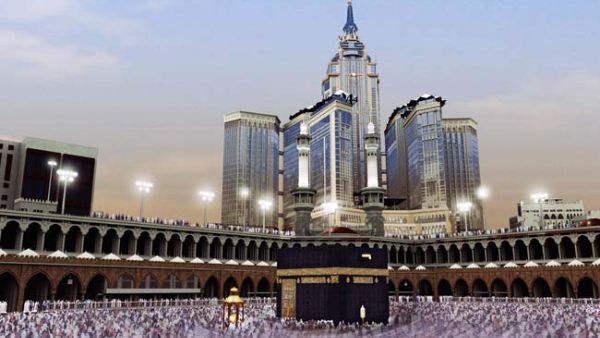 The Swissotel, Movenpick Hajar Tower and Mecca Clock Royal Tower Hotels in Mecca. (Booking.com)