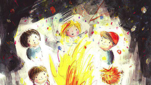 It was believed back in the ancient times that leaping over the fire alleviates negative energy and attracts warmth, health and good fortune for the future. (twitter)