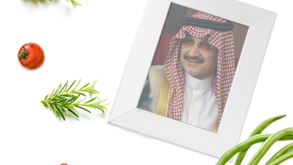 “You know I’m vegan, correct?” Saudi Prince Alwaleed told a Reuters journalist on Saturday (Albawaba/Rami Khoury)