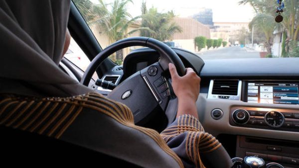 Starting Early: Saudi woman drives around the bloc in preparation for June 24 when ban is lifted on female drivers in the Kingdom (AFP/ File Photo)