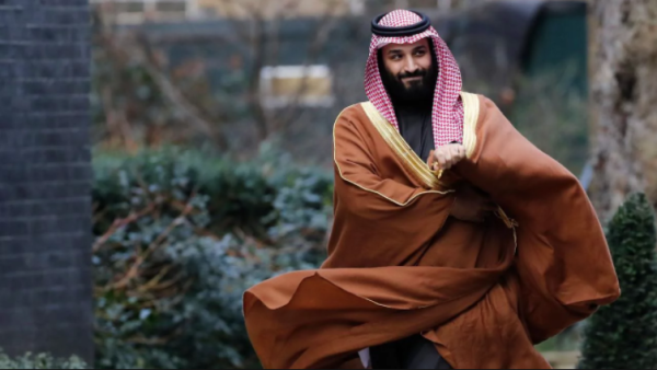 Saudi crown prince Mohammed bin Salman in London. Picture /AFP
