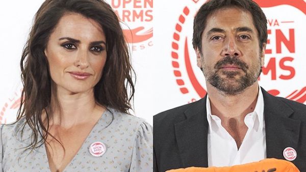  Penelope arrivs with her husband Javier Bardem (Twitter)