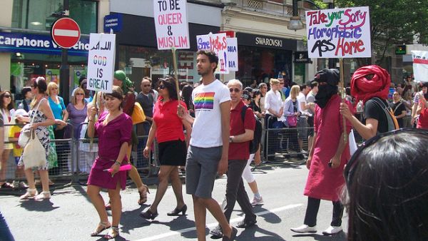 "Proud to be queer and Muslim", London Gay Pride Parade, 2010 (Flickr)