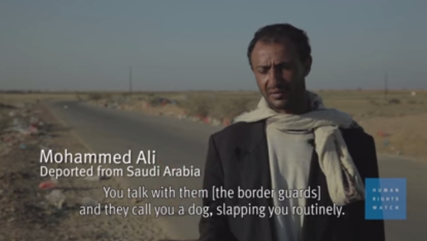 According to the latest Human Rights Watch report, migrant workers, especially Yemenis, face daily abuse, pay withholdings and the threat of deportation inside Saudi Arabia. (AFP/File)