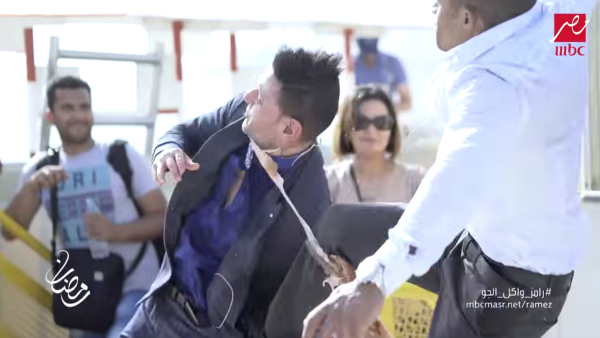 That not-so-funny moment Ramez got beaten up by Ramadan! (YouTube)