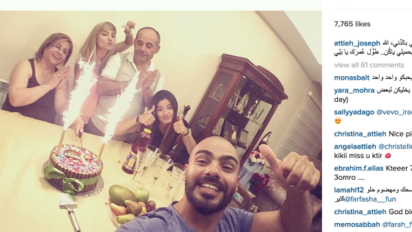 Joseph celebrates Father's Day with his family! (Instagram)