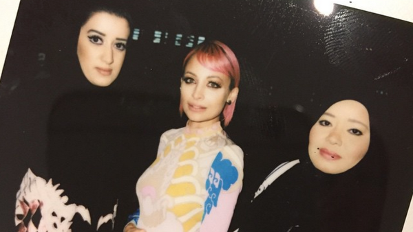 Nicole Richie during her visit to Dubai. (Instagram)