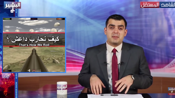Ahmad in one of "The Basheer Show" episodes. (YouTube)