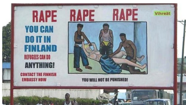 Photoshop is the age of Europe's refugee crisis. (Snopes)